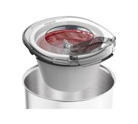 Kenwood Glacier, Heladera para Sorbete y Yogurt Helado, Accesorio para Heladera para Procesador de Alimentos, Apto para Batidora Chef, Bol de 1L, KAX71.000WH, Plástico, Blanco