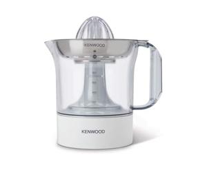 Kenwood JE290 - Exprimidor Eléctrico, Potencia 40 W, Capacidad 1 L, Rotación en 2 Sentidos, Filtro de Acero Inoxidable Apto para Lavavajillas, Blanco