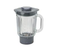 Kenwood KAP60.000GY Accesorio para batidora de vidrio, accesorio para mezcladores planetarios, vidrio termorresistente con cuchillas de acero inoxidable, compatible con Prospero+, capacidad 1,2 l