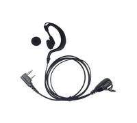 Kenwood Kenwood microauricular contorno de oreja para series NX Microauricular de contorno de oreja con micrófono de solapa para walkie-talkies