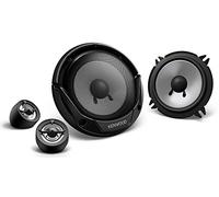 KENWOOD KFC-E130P Altavoces Coaxiales de 2 vías de 13 cm | Altavoces para el Coche con Sonido Potente. Woofer con Cono de Inyección de Polipropileno y Tweeter con Cúpula Balanceada Pei.