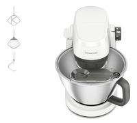 Kenwood KHC30 - Batidora de pie para hornear y amasar fácilmente, control electrónico de velocidad, mezcla planetaria, cuenco de acero inoxidable, juego de herramientas de 3 piezas, protector contra