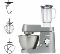 Kenwood KVC 3110 S Robot de Cocina Amasadora 1000W 4.6L Acero Inoxidable Plata con Velocidad Variable y Función Impulso