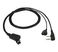 Kenwood Leichte Mikro-Ohrhörer-Kombi EMC-11W (con PPT-Taste am Mikro) - apropiado para Funkey 446, TK-2202E2, TK-3201, TK-3301, TK-2302E