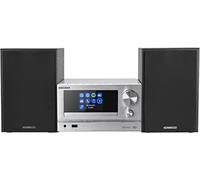 Kenwood M-7000S-S - Microcadena Color Plata, con Bluetooth, USB, CD y en Radio Dab + o FM