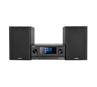 Kenwood M-9000S-B Minicadena de Música Negro, 50 W, Radio DAB+ y FM, Bluetooth 4.0, WiFi, USB, Spotify, Altavoces 2 Vías, Con Mando a Distancia
