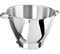 Kenwood Mixing Bowl - Bol con Asas para Mezclas, Capacidad de 4,6L, Accesorio Compatible con Kenwood Chef, Apto para Lavavajillas, Acero Inoxidable, 36385A