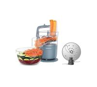 Kenwood MultiPro Compact - Procesador de Alimentos con Express Serve, Cuchilla de Acero Inoxidable, Discos para Cortar y Rallar, Función Pulse, Azul Tormenta (FDP23.130GY)