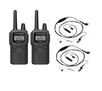 Kenwood Pack 2x Kenwood PKT-300E + 2x kit bodyguard Más discreción y agilidad: 2 Kenwood PKT-300E con 2 kit bodyguard para equipos pequeños y atención al