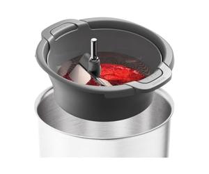Kenwood Pasapuré KAT20.000GY, tamiz para ingredientes secos y húmedos, pasapurés de metal con varias rejillas, capacidad 500 g, lavable en lavavajillas, gris