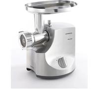 Kenwood Pro Food Mincer Picadora de Carne Eléctrica, 3 Discos Acero Inoxidable, 2 Velocidades, MG700, Potencia 2000W, Color Plata