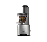 Kenwood PureJuice Pro JMP85.000SI, Extractor Zumo Verduras y Frutas con Recipiente para Pulpa y Jarra para Zumo, Tubo de Alimentación XL, Tapa Antigoteo, 230W, Plata