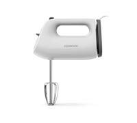Kenwood QuickMix Lite, Batidora de Mano Ligera con Doble Batidor y Arranque a Velocidad Lenta, Herramienta SureEject, Recogedor de Cable, Motor de 300W, Apto para Lavavajillas, HMP10.00WH, Blanco