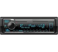 Kenwood Radio con Bluetooth para Coche con Entrada USB y Aux, Compatible con Spotify App Link - Autorradio 1 DIN Extraíble con Equipo de Musica Sintonizador FM/Am, Micrófono y Ecualizador KMM-BT309