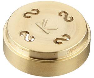 Kenwood Troquel Metálico para Hacer Pasta, Molde para Pasta Casarecce, Accesorio para Kenwood Chef para Crear Auténtica Pasta sin Esfuerzo, Fácil de Usar, AT910003, Bronce