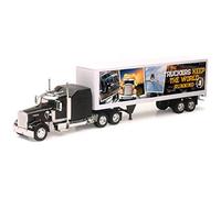 Kenworth W900 Route 66 - Remolque de tractor a escala 1:32, modelo fundido a presión por New Ray