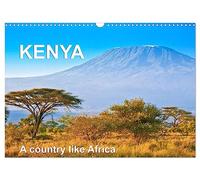 Kenya - a country like Africa (Wall Calendar 2026 DIN A3 landscape), CALVENDO 12 Month Wall Calendar: Kenya, the countryside in its facets