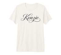 Kenzie Nombre Mujeres Elegante Lindo Esposa Elegante Chica Novia GF Camiseta Premium
