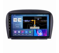 Keoaiob Navegación GPS De Radio De Automóvil para Sl/r230/sl350/sl500/sl55/sl600/sl65 2001-2007 Android 14 Car Stereo 9 "Soporte De La Unidad De Cabeza En La Cabeza Dash(Color:M100S)