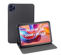 Keoaxll 10.1" Tableta, Android 15, Pantalla In-Cell,20 GB (8+12) de RAM, 256 GB de ROM, 1280 x 800, batería de 6000 mAh, Bluetooth, cámara Dual, GMS, WiFi