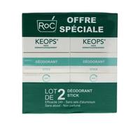 Keops Roc Desodorante Stick 2x40 ml