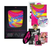 Kep1er - 3rd Mini Album [TROUBLESHOOTER] (K Ver.) Package Box + Photobook + Envelope + CD-R + Photocard + Lyric Paper + ID Card + Sticker + Collection Chip + Poster + 2 Pin Button Badges