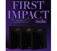 KEP1ER - KEP1ER(GIRLS PLANET 999) [ FIRST IMPACT ] 1st Mini Album. ( 3 Ver SET. ) 3ea CD+3ea PRE-ORDER ITEM(1ea Baby Card)+3ea Photo Book(each 72p) +6ea Photo Card+3ea Post Card+3ea Sticker