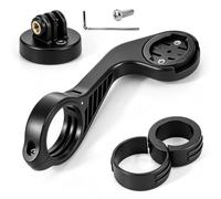 KEPEAK Soporte de bicicleta para Garmin Edge con adaptador GoPro | Para Garmin Edge 530/540/520/510/500/130/20/25/800/810/1040, XOSS e iGPSPORT