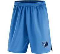 KEPL Pantalones Cortos para Hombre Ropa de Baloncesto cómoda y Suelta Grizzlies Pantalones Cortos para Hombre NBA Casual Shorts,M