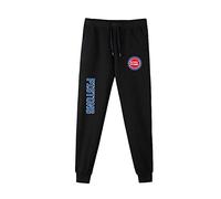 KEPL Pantalones Hombre Ropa Casual Pistons Training Pantalones Unisex Sweatpants Baloncesto al Aire Libre NBA Casual Pants,XL