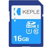 Keple 16GB Tarjeta de Memoria SD Card | SD Memory Card Compatible con Canon Powershot SX60, SX610 HS, SX710 HS, SX530 HS, SX410 IS DSLR Camara | 16 GB UHS-1 U1 Class 10 SDHC