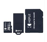Keple 256GB microSD Tarjeta de Memoria | Compatible con Xiaomi Redmi Y3, 7A,7, 8A, 6A,6, 6 Pro, S2, Y2; Note 8 Pro, 8, 7 Pro, 7, 7S; Mi 9 Lite, A3, CC9, CC9e, Play, 8 Lite, A2 Lite, MAX 3; F1 | 256GB