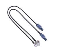 Keple Adaptador De Antena Para Coche Dual Fakra Conector Aéreo Para Vehículo Doble Fakra Para Radios De Tercera Generación En RCD, RNS310, RNS, Radio MFD | Adaptador Twin Fakra