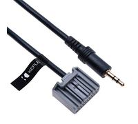 Keple Adaptador de audio de entrada AUX compatible con el Honda Accord Civic CRV Navegación para vehículos Nav GPS | 3.5 mm 20 pines Radio Male Interface Cable Lead connector | 1.5m