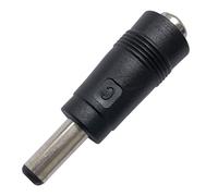 Keple Adaptador de Corriente DC 5,5 mm x 2,1 mm a 5,5 mm x 2,5 mm, Conector Hembra a Conector Macho, convertidora para Equipo de videovigilancia, cámara, Luces LED, Ordenador portátil, PC