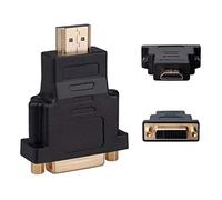 Keple Adaptador de DVI a HDMI (DVI-D Dual Link 24+5) Adaptor DVI Hembra e HDMI Macho Convertidor 1080P Full HD Adapter