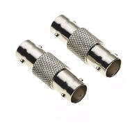 Keple Adaptador De Línea BNC, Acoplador De Hembra A Hembra BNC, Unión De Cables De CCTV, Conector De Enchufe BNC A Enchufe BNC, Paquete De 2
