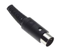 Keple Adaptador Enchufe DIN 3 Pines - Macho Conector Audio AV Soldar Pines DIN
