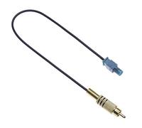 Keple Fakra Macho A RCA Cable Adaptador De Antena De Coche Señal De Video Del Vehículo Navegación GPS Sistema Aéreo Unidad Principal Fakra Enchufe Adaptador Retención Conector