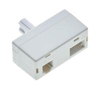 Keple Microfiltro ADSL - Filtro Divisor DSL En Línea Para Eliminar El Ruido De Las Líneas Telefónicas Filtro DSL En Línea, Un Dispositivo, Macho A Hembra Para Teléfonos O Máquinas De Fax