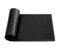 KEPLIN Felpudo Absorbente de Suciedad y Agua, Parte Trasera Antideslizante, fácil de Limpiar, Duradero y Lavable, Parte Inferior de PVC y Fibra de Polipropileno, Uso en Interiores y Exteriores,