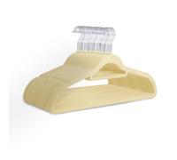 KEPLIN Paquete de 30 Perchas de Terciopelo Antideslizantes con Barra de Corbata y Gancho de 360°, duraderas y Resistentes, organizadores de Armario Que ahorran Espacio para Trajes, Chaquetas y Ropa,