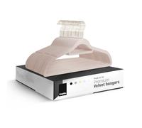 KEPLIN Paquete de 30 Perchas de Terciopelo Antideslizantes con Barra de Corbata y Gancho de 360°, duraderas y Resistentes, organizadores de Armario Que ahorran Espacio para Trajes, Chaquetas y Ropa,