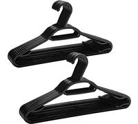 KEPLIN Paquete de 60 Perchas de Ropa 5 en 1 - Perchas de plástico para Adultos para Armario - Perchas organizadoras de Almacenamiento Que ahorran Espacio con Barra de Corbata, Ganchos de Correa,