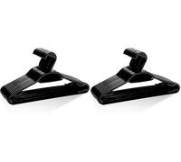 KEPLIN Percha de Ropa 5 en 1 para Adultos - Organizador de Almacenamiento con Barra de Corbata y Ganchos de Correa - 30 Unidades (Paquete de 2)