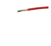 KEPOHK Alambre y cable de silicona de alta temperatura Resistente al calor 300 ° C Fibra de vidrio trenzada 0.3 mm 0.5 mm 0.75 mm 1.0 mm 1.5 mm 2.5 mm 4 mm 6 mm 2 5 mm 13 AWG Rojo