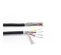 KEPOHK Cable de cobre de alambre de señal blindado de 1 M, 2 3 4 5 6 7 8 núcleos Línea de cable de control de auriculares de audio de canal de PVC 28AWG 8 núcleos