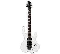 KEPOHK Guitarra eléctrica Rock, principiantes, práctica introductoria profesional blanco