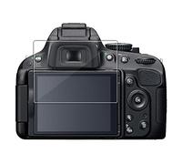 Kepuch 2 Paquetes Vidrio Templado Protector de Pantalla para Nikon D5100