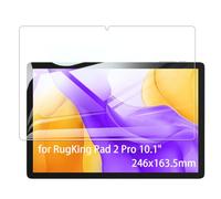 Kepuch 2 Paquetes Vidrio Templado Protector de Pantalla para Ulefone RugKing Pad 2 Pro 10.1" 246x163.5mm